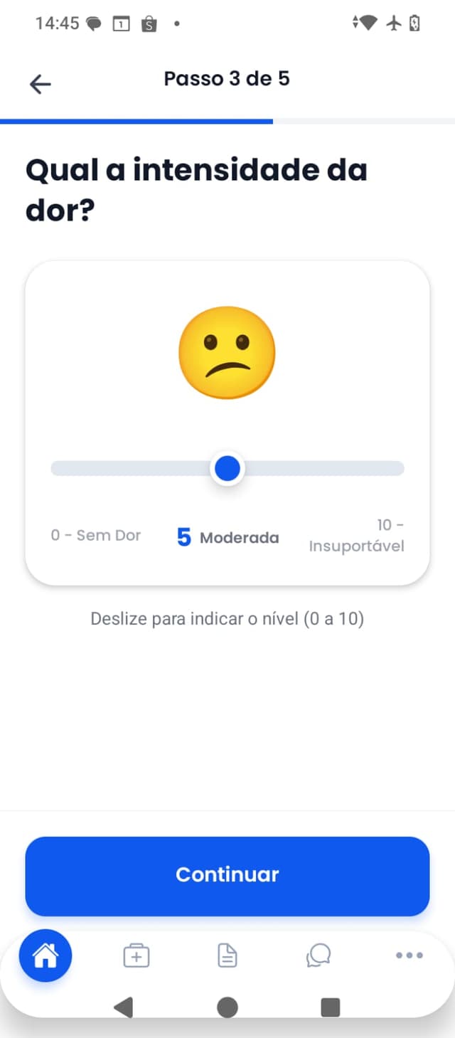 Nível de Intensidade